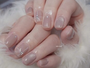 ミア 学芸大学(mia)/シンプルマグネットネイル