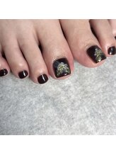ハナネイル(HANA nail)/りな フット/親指アート
