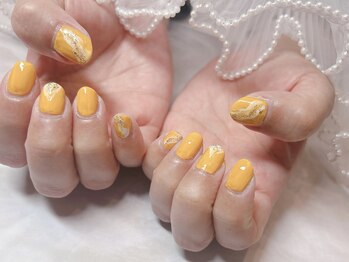 兎和ネイル(トワネイル)/ニュアンス風　ポリッシュネイル