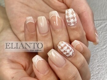 エリアントネイル(ELIANTO NAIL)/千鳥柄