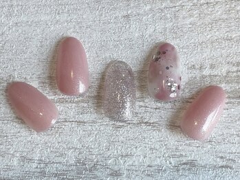 ネイルサロン エムズ(Nail Salon M's)/タイダイで春ネイル