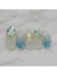 ハンド7月定額デザイン