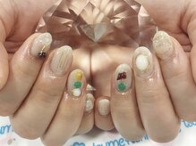 ネイルサロン 爪吉/天然石をON♪