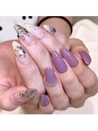 アシンメトリーネイル