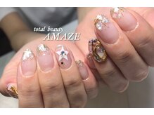 アメイズ(AMAZE)/クリア×ラメグラデ×星