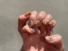 ルーブルビュー(Louvre be)/オレンジ×ブルーのニュアンス