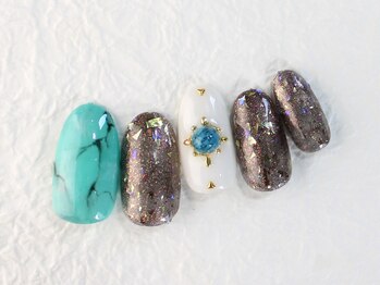 ユースタイル 新宿店(U-style)/大理石ネイル