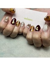 ミモ(mimo.)/べっ甲ネイル