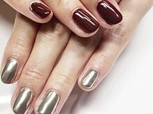 ナチュラ(natura)/ゴールド＆ボルドー