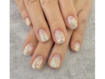 ラメグラデーション