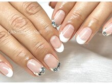 ラニー アンド ココネイル(LANIE&CocoNail)/ビジューフレンチ