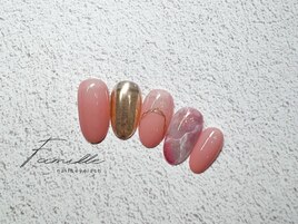 大理石ネイル
