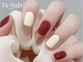 ちゅるん ワンカラーネイル