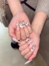 チェックネイル