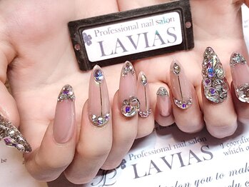プロフェッショナル ネイルサロン ラヴィアス(LAVIAS)/【スカルプ】10本アートし放題