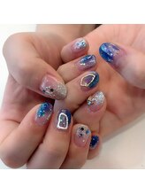 グラマラス アンジェアイ 荻窪店(glamourous ange eye)/ブルーネイル