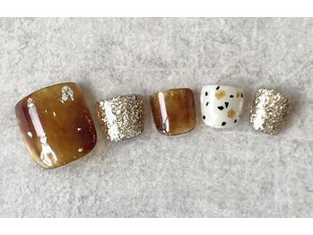 ネイルアンドアイラッシュ オリジンズ(Origins)/フット定額デザイン