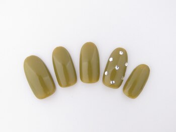 ネイルサロン ディーバ 調布店(Diva)/One color plus(ストーン)