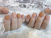 ミナミネイル 新宿店(Minami Nail)/キラキラ先端フレンチ