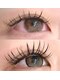 ニコルビューティー 高槻 南平台店(NiKOR beauty)の写真/マツエク[フラットラッシュ/バインドロック]ご希望の仕上がりに合わせデザインを調整!人気の束感仕上げも◎