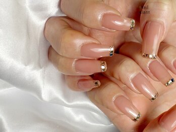 ネイル プラント(nail plant)の写真/ 【持ち込みＯＫ◎デザインご相談120分コース￥12000】パラジェルとフィルインで優しく楽しむネイル*[中野]
