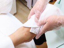 かろやか/タオルでふき取り