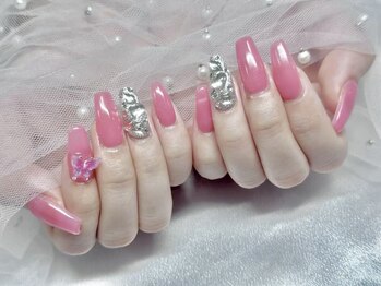 エミリオネイル(EMILIO NAIL)/チップ長さだし、埋め尽くし