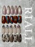 月替わり定額ネイル【オフ込み】￥7000