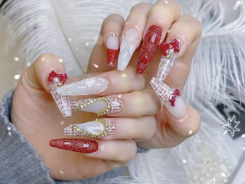 メロディービューティーサロン(Melody)/冬ニットネイル