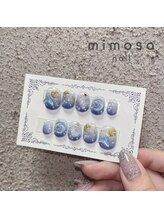 ミモザ(mimosa)/オーダーネイルチップ