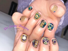 【自爪ネイル】スタッズネイル