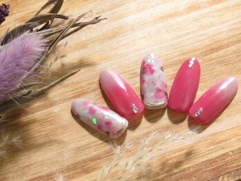 イーストネイル(East nail)/奥行フラワーアート♪