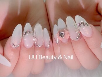 ユーユービューティネイル 上野御徒町店(UU Beauty&Nail)の写真/【チップ長さ出しシンプルデザイン12800円】InstagramなどSNSで人気のデザインも再現![上野/上野御徒町]