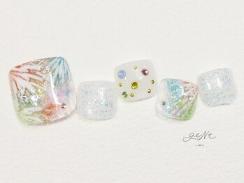 geNe 'n GRUS(ジーン アンド グルス)/7月8月FOOTトレンドアート