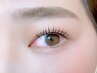 眉毛+まつ毛で綺麗な目元の女性に★美眉アイブロウ＋まつげパーマ　 6050円
