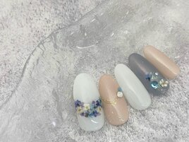 梅雨ネイル¥6980