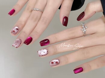 ムーンストーンサロン 大久保駅前(Moonstone Salon)/マグネットネイル