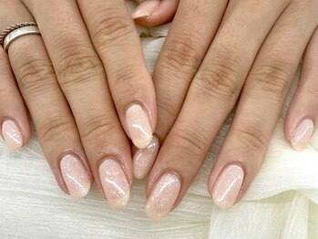 ディーネイル 四条烏丸(D-nail)/【春井】ベージュワンカラー