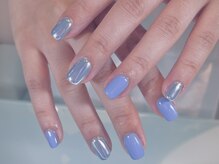 ミエル 日吉店(miel)/ワンカラー×オーロラ