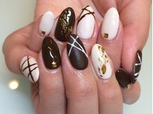 リエル(Riel)/バレンタインチョコネイル☆6980