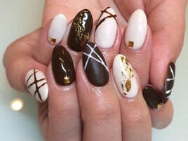 バレンタインチョコネイル☆6980