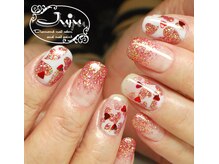 ジュジュ(Juju)/バレンタインにハートネイル