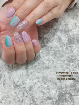プライベート ネイルサロン マーマ(murmur)/カラフルネイル