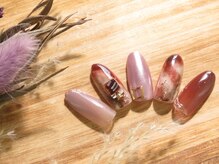 イーストネイル(East nail)/カフェラテアート♪