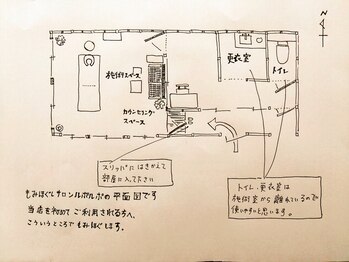 ルポルポ/お店の平面図