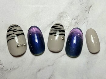 ネイルブレイク リリア(Nail Break lilia)/【初回オフ無料】ゼブラ