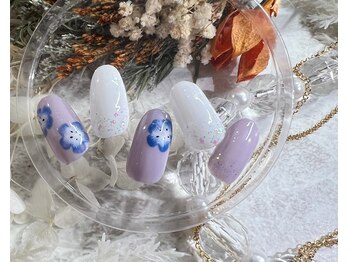 ジュアール(JuAR)/フラワーアートネイル