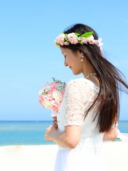 ビュップ 金沢店(美u p)の写真/後悔しないドレス姿へ、真心こめてお手伝い☆写真映えする花嫁姿に♪【ブライダルエステ体験60分 ¥3300】
