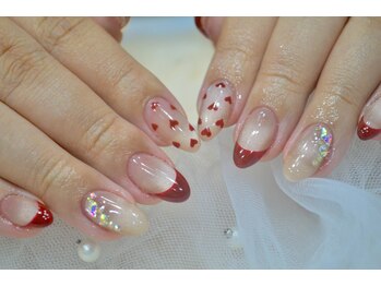 レインネイル(Rainnnail)/フレンチ×ハート