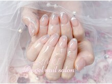 エンジェルネイルサロン(Angel nail salon)/ワンホンマグネットグラフレンチ